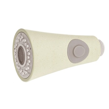 Para pipa pentru baterie bucatarie inalta cu dus extractibil finisaj granit bej Para pipa pentru baterie bucatarie inalta cu dus extractibil finisaj granit bej