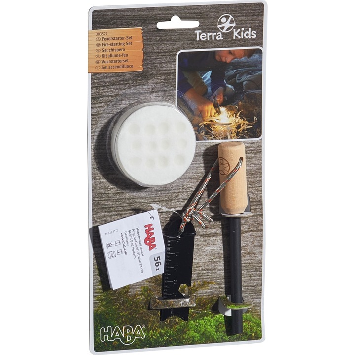 Kit pentru copii de aprins focul, Haba,Terra Kids