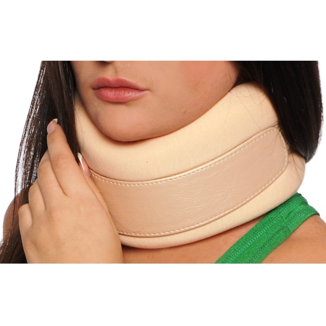 Colar cervical cu fixare usoara si tija de sustinere marimea II - 9 cm / inaltimea gatului, circumferinta gat 28-49cm