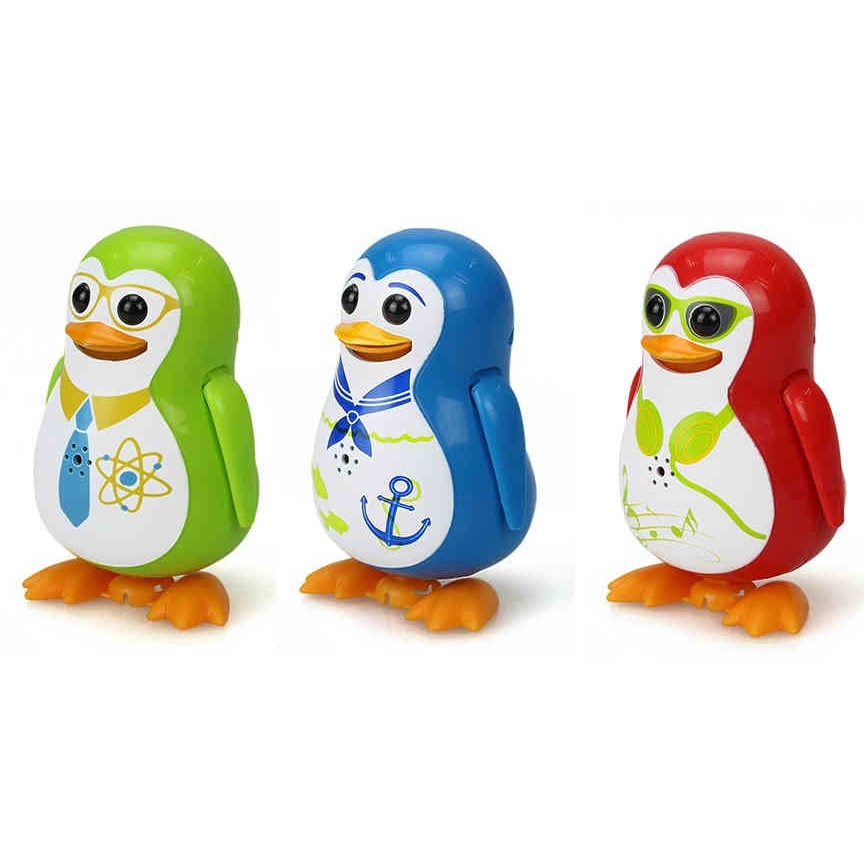 Set 3 pinguini interactivi