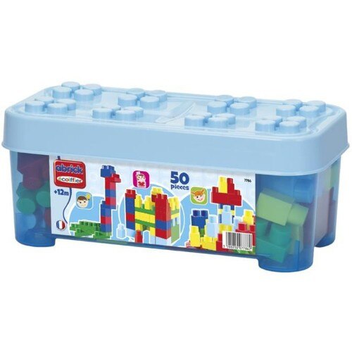 Set Ecoiffier Constructii Abrick Albastru 50 Piese