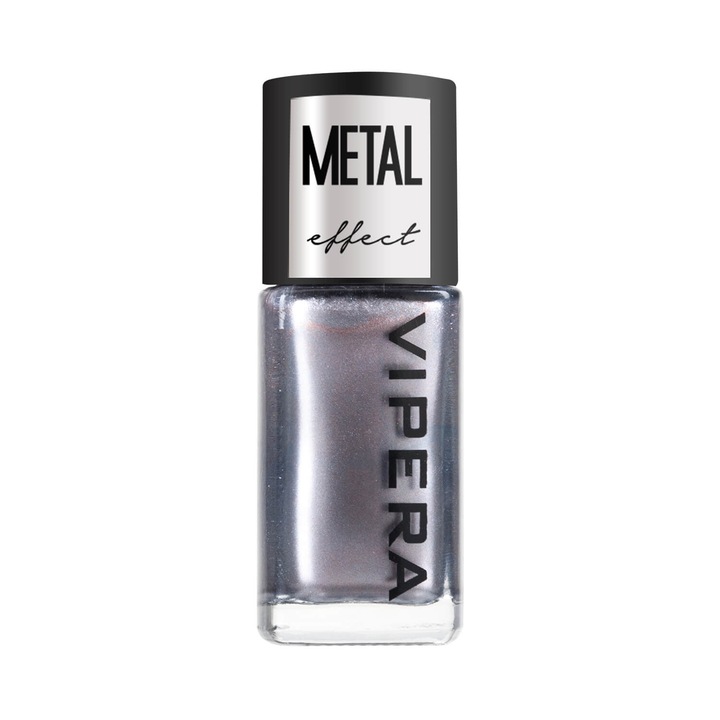 Lac de unghii Metal Effect, Vipera, Nr 938, Polaris, cu efect de oglinda, 10ml