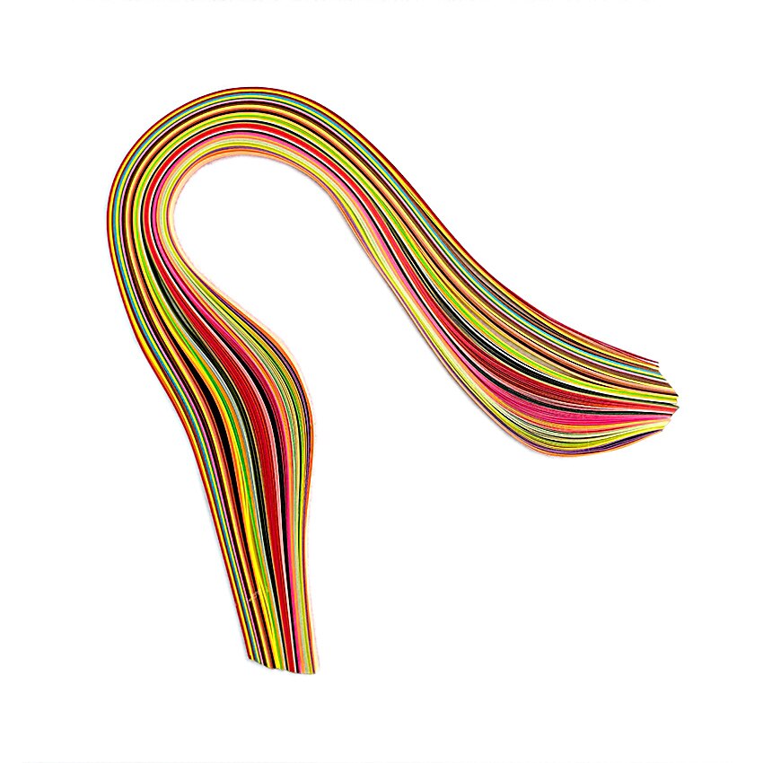Set quilling 36 culori, 53 cm - 180 fasii