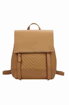 Rucsac de dama Kennedy bej multifunctional din piele ecologica perfect pentru scoala, vacanta, 29 x 26 x 11 cm Rucsac de dama Kennedy bej multifunctional din piele ecologica perfect pentru scoala, vacanta, 29 x 26 x 11 cm
