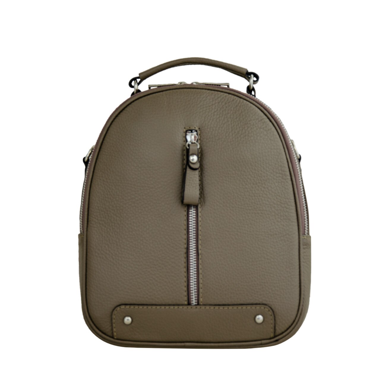 Rucsac de dama din piele naturala Eva Bags,Suzi taupe