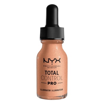 Iluminator Lichid Nyx Professional - Total Control Pro Liquid Illuminator - Cool 13ml Iluminator Lichid Nyx Professional - Total Control Pro Liquid Illuminator - Cool 13ml
