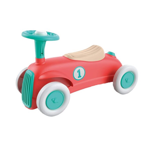 Masinuta ride-on Baby Clementoni - Vintage, rosu