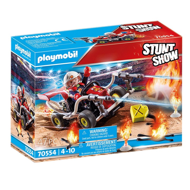 Playmobil Stunt Show - Tűzoltó jármű