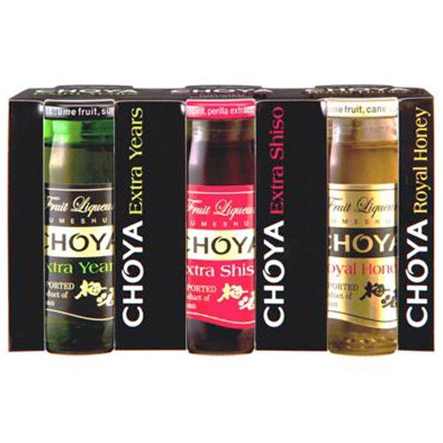 Pachet Lichior Choya, Ume Extra Series, 3 x 0.05l