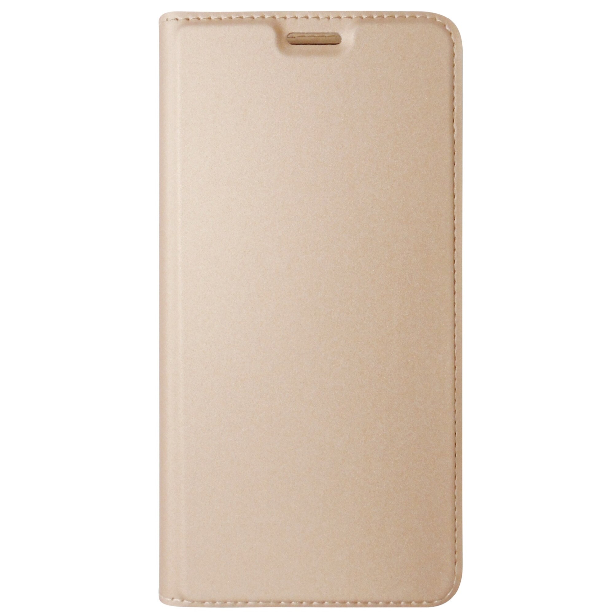 Husa tip carte cu stand Dux Ducis Skin Series aurie pentru Samsung Galaxy A7 2018