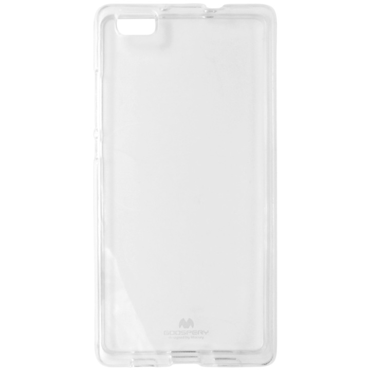 Husa silicon TPU Mercury Jelly Pearl transparenta pentru Huawei P8 Lite