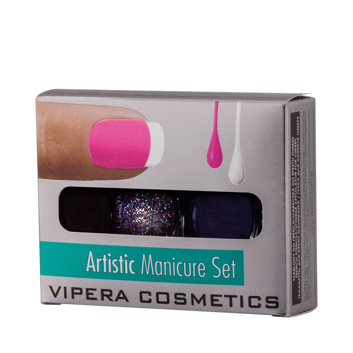 Set pentru manichiura artistica format din 3 lacuri de unghii 9, 16.5 ml