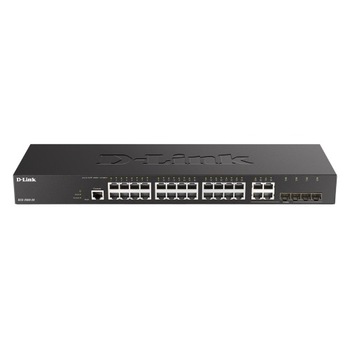 Switch D-Link DGS-2000-28, 24 porturi Gigabit, 4 porturi combo gigabit SFP, Capacitate 56Gbps, 256 MB DDR3 SDRAM, flash 32MB Switch D-Link DGS-2000-28, 24 porturi Gigabit, 4 porturi combo gigabit SFP, Capacitate 56Gbps, 256 MB DDR3 SDRAM, flash 32MB