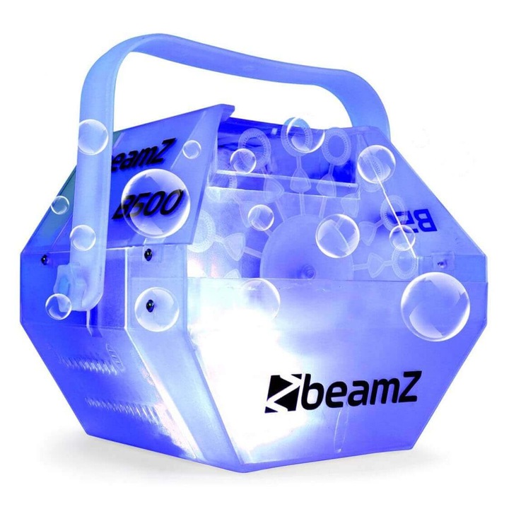 BeamZ B500LED átlátszó buborékgép