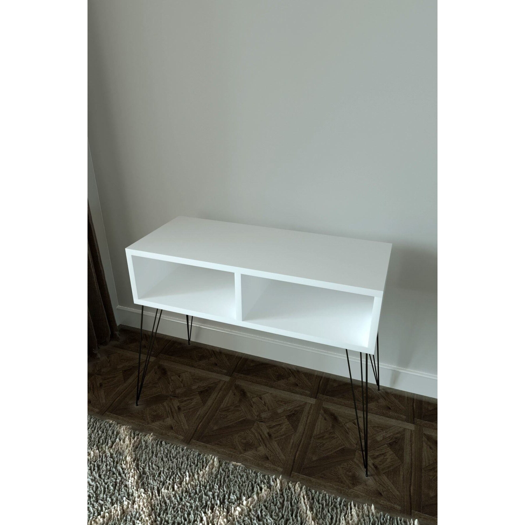 Comoda Tv Elit , 72x30x58.6 cm, alb