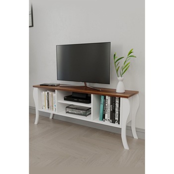 Comoda TV Modern Lukens, 120x30x29 cm, maro Comoda TV Modern Lukens, 120x30x29 cm, maro