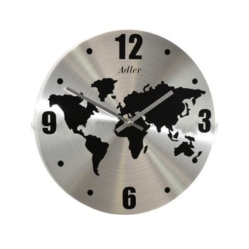 Ceas de perete din aluminiu Adler 7137 metal, 30 cm Ceas de perete din aluminiu Adler 7137 metal, 30 cm