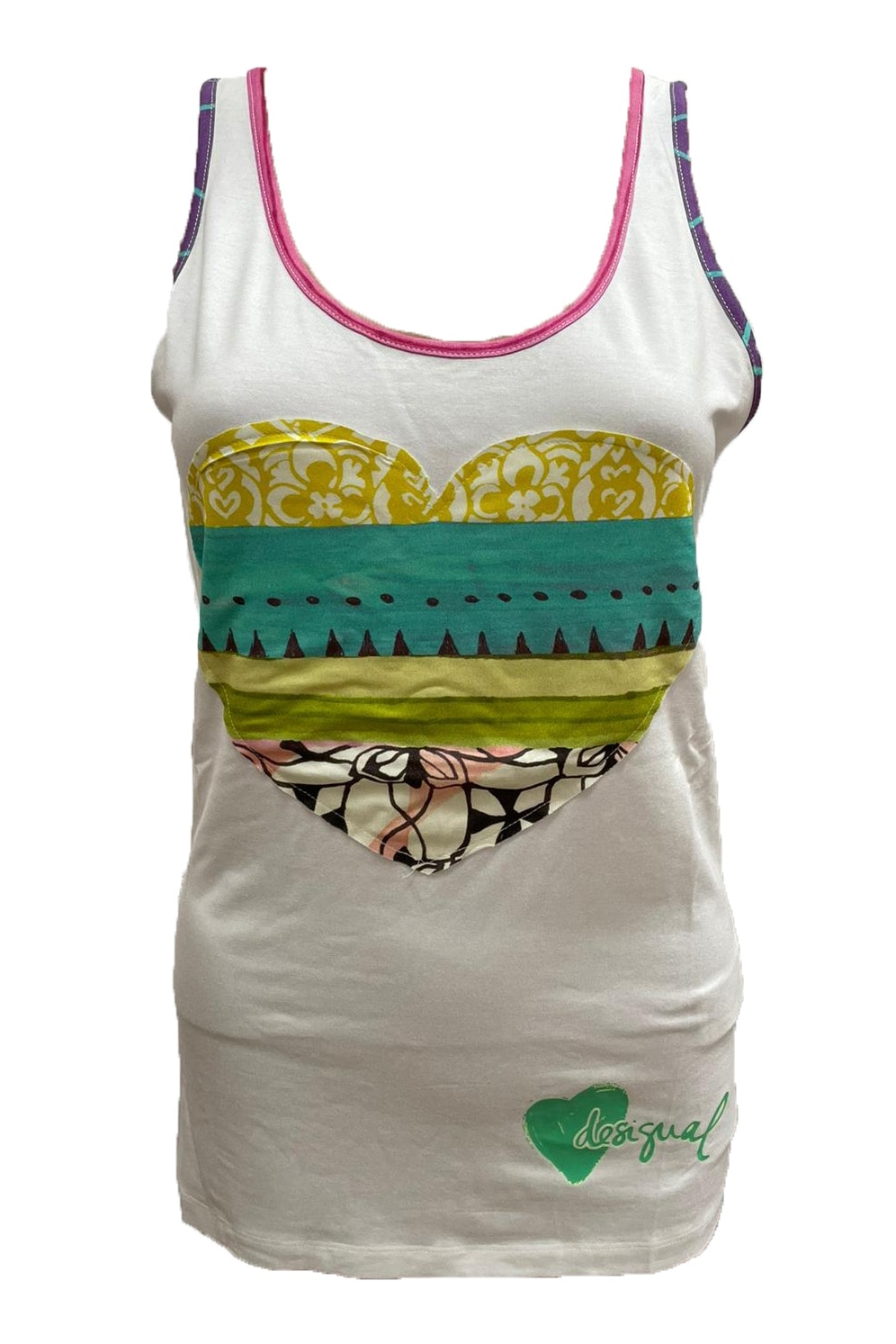 Maiou, Desigual, 61NL0T5, Multicolor, S-M