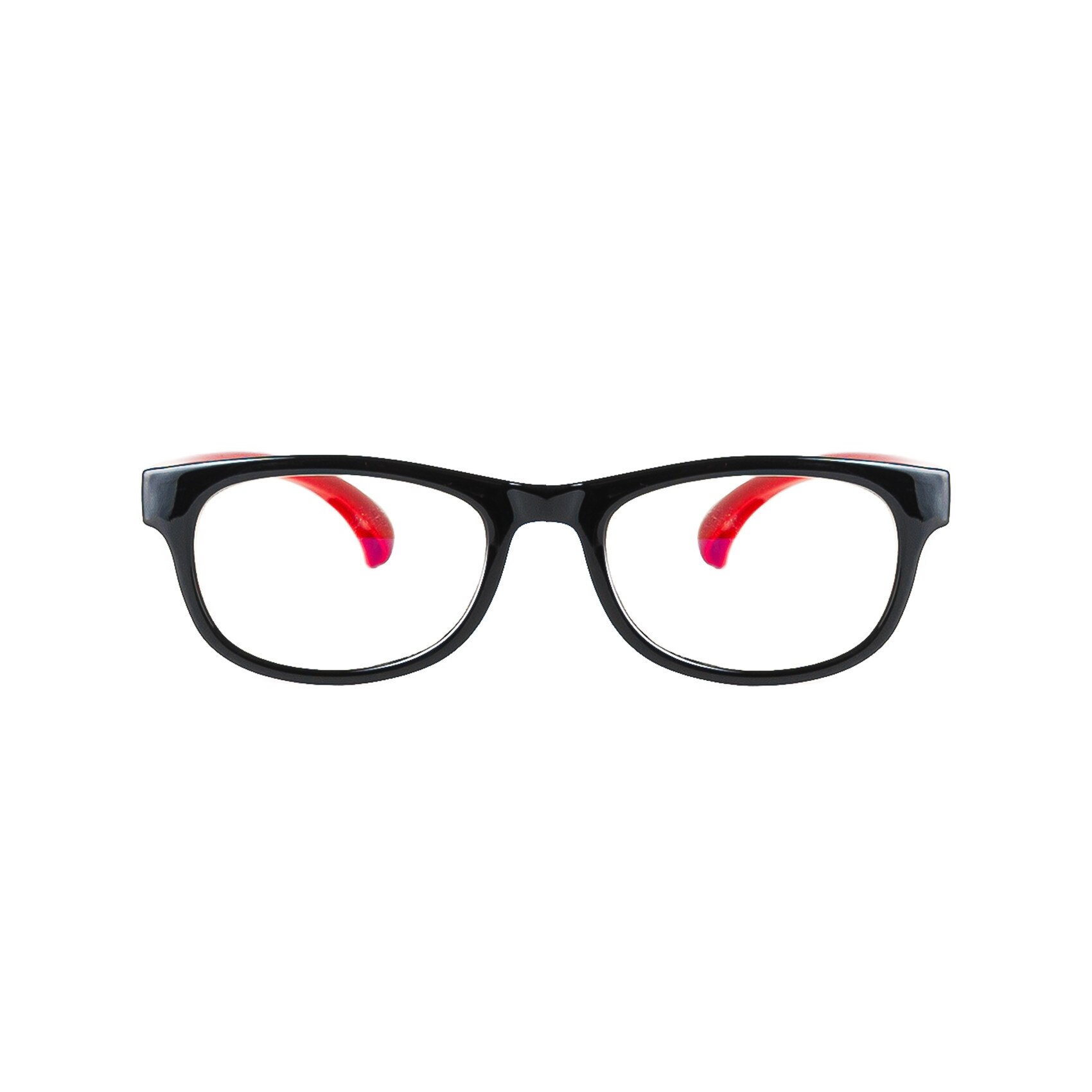 Ochelari protectie calculator, iBlue, Rena, fara dioptrii, TPEE, negru/rosu, copii