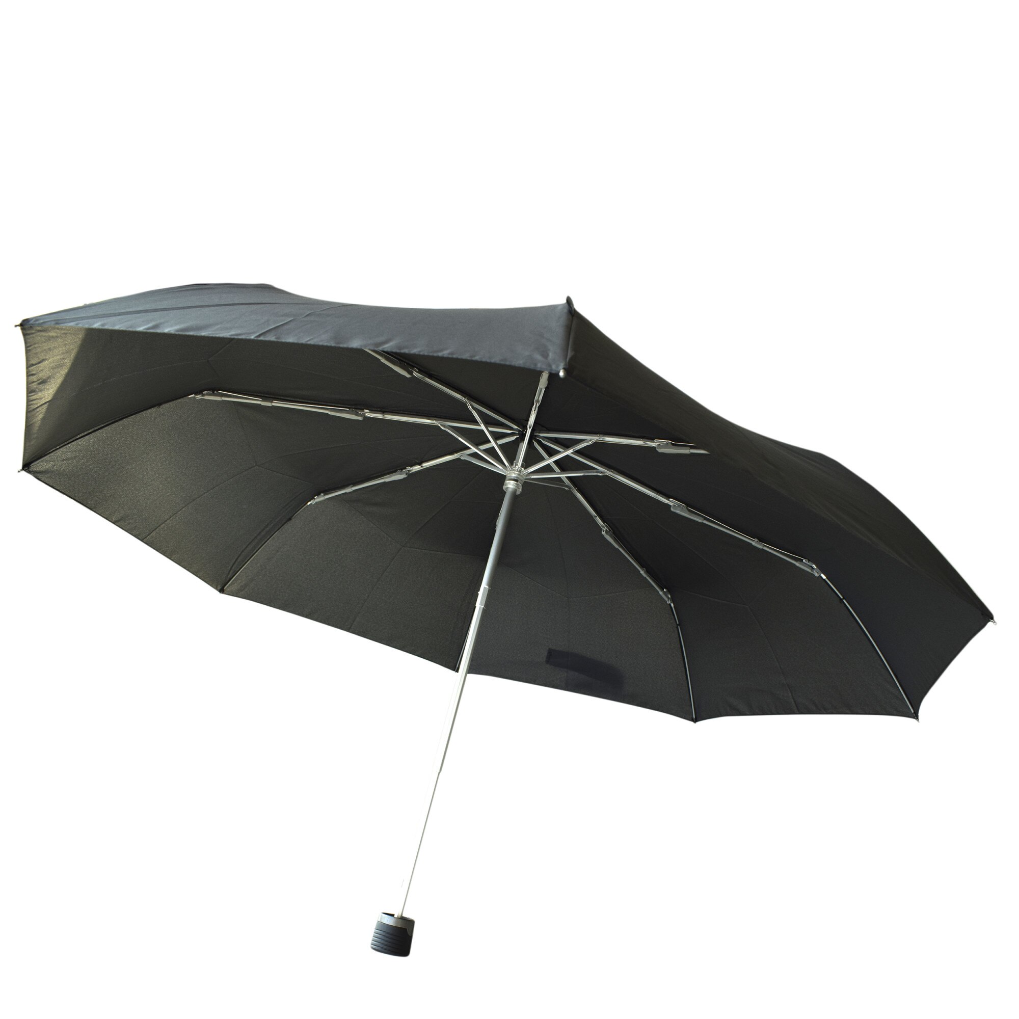 Umbrela manuala cu husa Bugatti, 90 cm, neagra