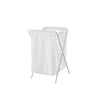 Cos de rufe Pliabil, cadru Otel, 70 L, alb Cos de rufe Pliabil, cadru Otel, 70 L, alb