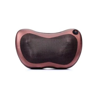Aparat masaj tip perna relaxare electrica cu masaj cervical sau lombar, pentru gat si spate, functie de incalzire si infrarosu, cu 8 bile rotative, 20 W, 3 capete incalzire/masaj, Maro JRH® Aparat masaj tip perna relaxare electrica cu masaj cervical sau lombar, pentru gat si spate, functie de incalzire si infrarosu, cu 8 bile rotative, 20 W, 3 capete incalzire/masaj, Maro JRH®