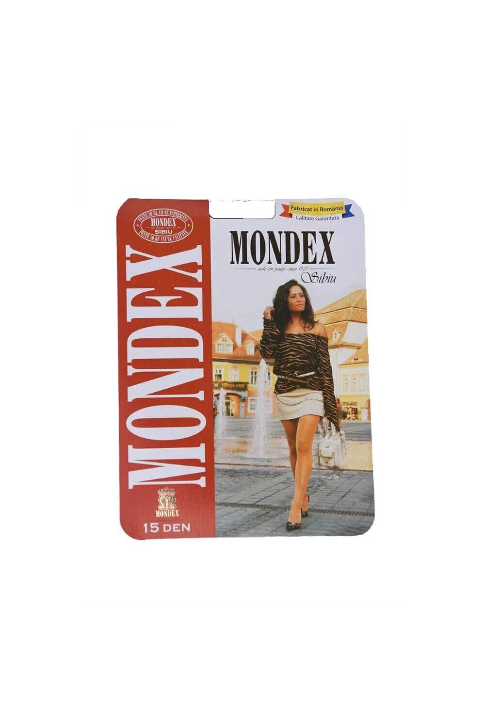 Dres Lycra Mondex 15 Den, Marime 6, Bej, camel