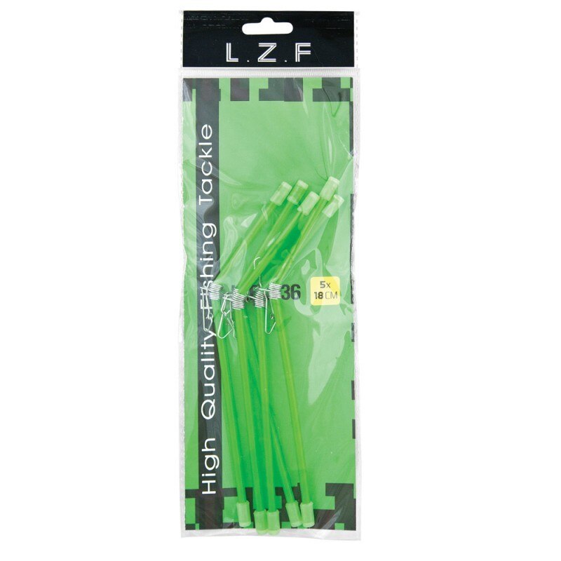 Set anti-tangle rigid, 18/20/22 cm, 5 buc, verde
