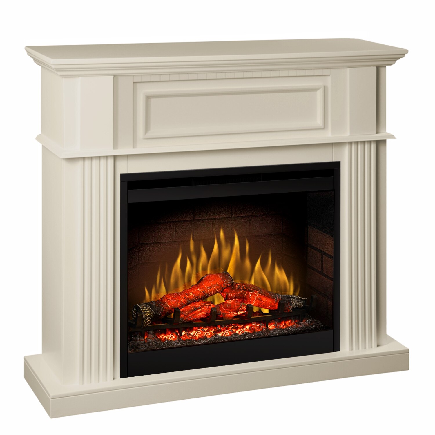 Semineu electric Atena Antichizat cu focar electric 3D Dimplex Optiflame DF2608 si sunet