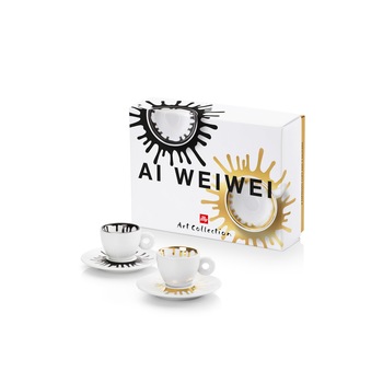 Set 2 cesti espresso, illy, Ai Weiwei Set 2 cesti espresso, illy, Ai Weiwei