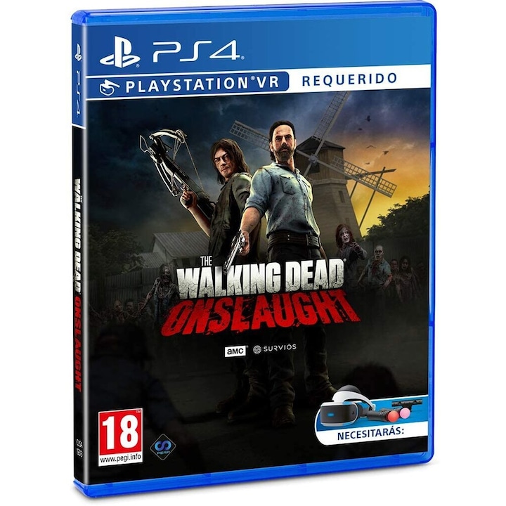 The Walking Dead Onslaught PlayStation 4 és PlayStation VR Játékszoftver