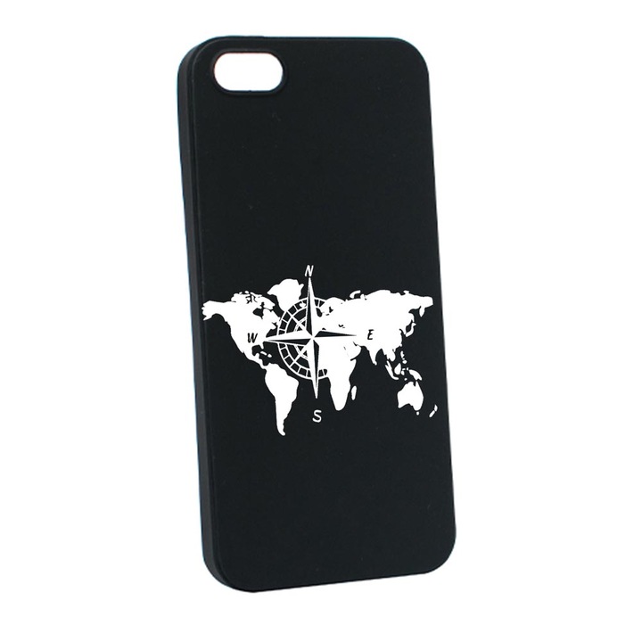 Szilikon tok kompatibilis Apple iPhone SE / 5S / 5, Traveler, kopásálló, csúszásgátló, B735