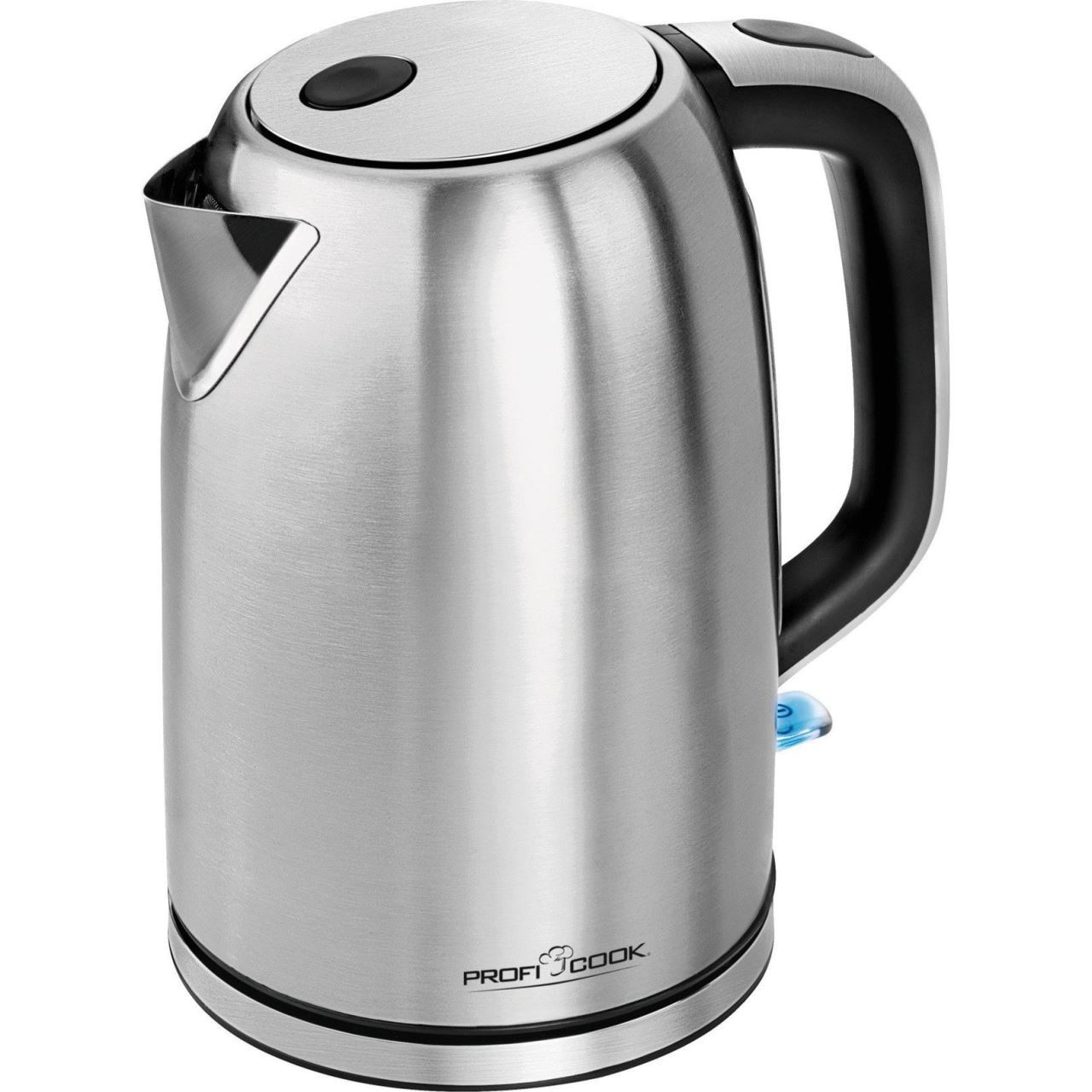 Fierbator Profi Cook PC-WKS 1083, 2200 W, 1.5 l, Baza rotativa, Inox