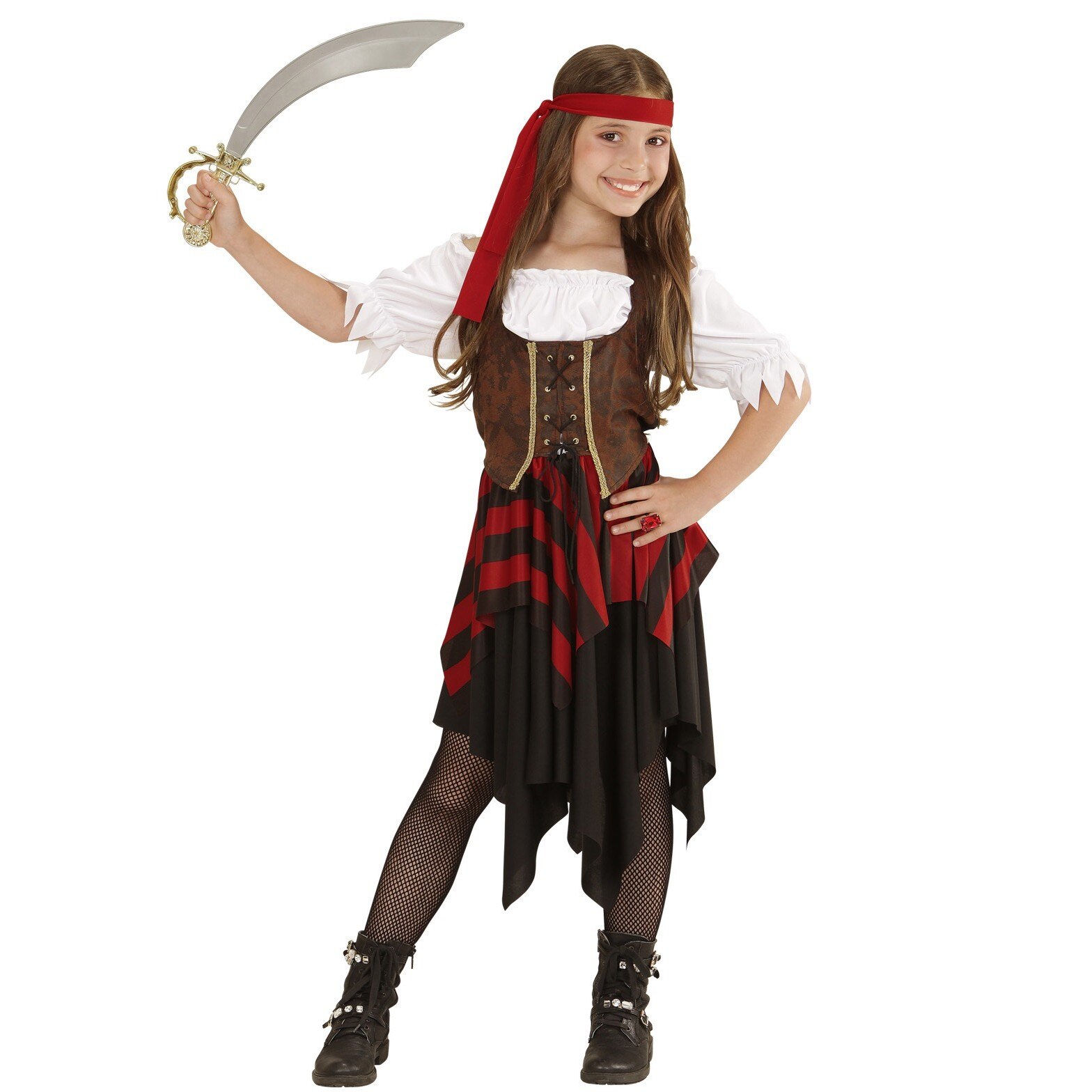 Costum Piratesa Widmann 05597 8 - 10 ani