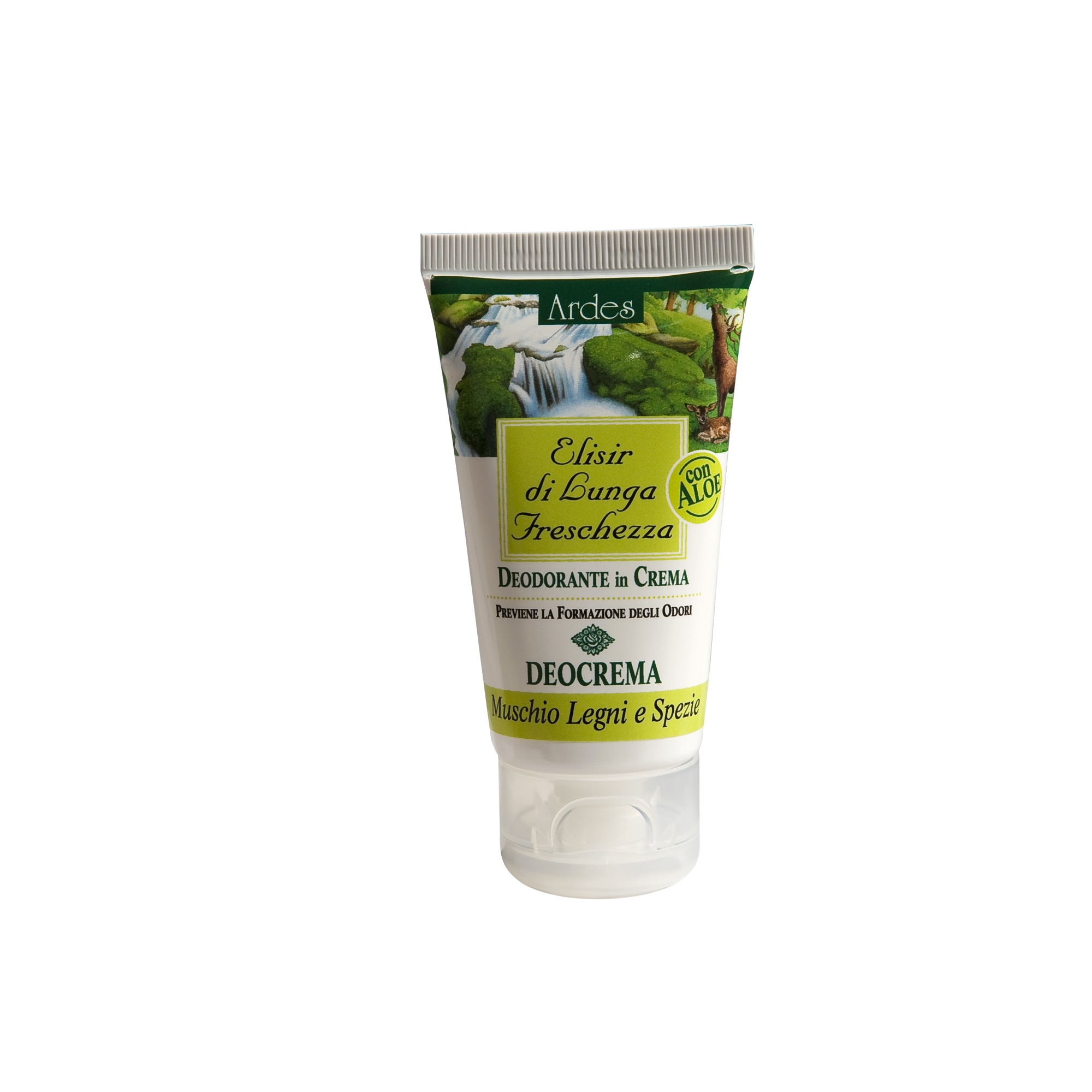 Deodorant crema Muschi, Lemn Si Specii 50 ml - ARDES COSMETICI