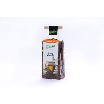 Ceai Rooibos cu capsuni si trandafiri, Pretty Woman, Mount Himalaya Tea, 50 g Ceai Rooibos cu capsuni si trandafiri, Pretty Woman, Mount Himalaya Tea, 50 g