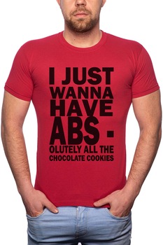 Tricou barbati, Abs, 100% Bumbac, G319, Rosu Bordeaux Tricou barbati, Abs, 100% Bumbac, G319, Rosu Bordeaux