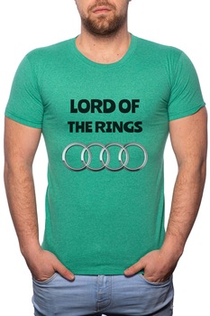 Tricou barbati, Audi, 100% Bumbac, GR328, Verde Tricou barbati, Audi, 100% Bumbac, GR328, Verde