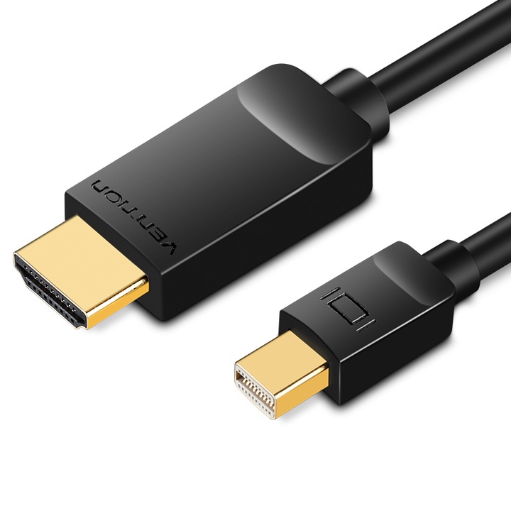 Mini DisplayPort към HDMI кабел, мъжки към мъжки, 3 метра, Vention