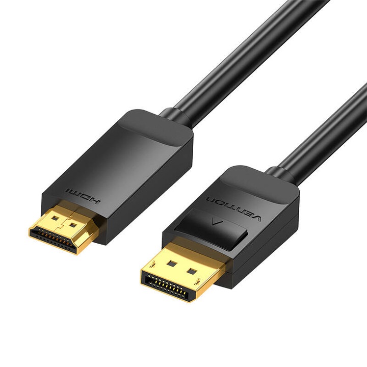 Кабел Vention, DisplayPort към HDMI, мъжки към мъжки, 3 метра