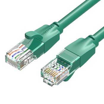Cablu de retea CAT6 UTP, 1 metru, verde, Vention Cablu de retea CAT6 UTP, 1 metru, verde, Vention