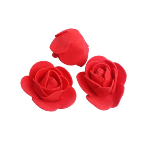 Reviewer Northwest Messenger Set de 100 trandafiri de spuma, de 3 cm, rosu - eMAG.ro