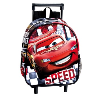 Ghiozdan Troler Disney Cars speed ,28 x 24 x 10 cm Ghiozdan Troler Disney Cars speed ,28 x 24 x 10 cm
