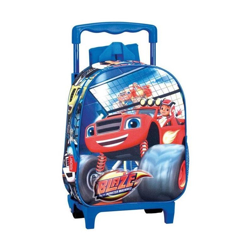 Ghiozdan Troler Blaze Monster Machine ,28 x 24 x 10 cm