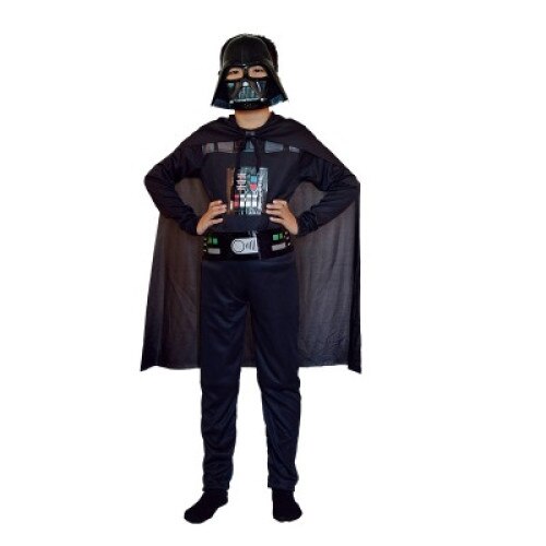 Costum carnaval copii Darth Vader cu masca,4-5ani