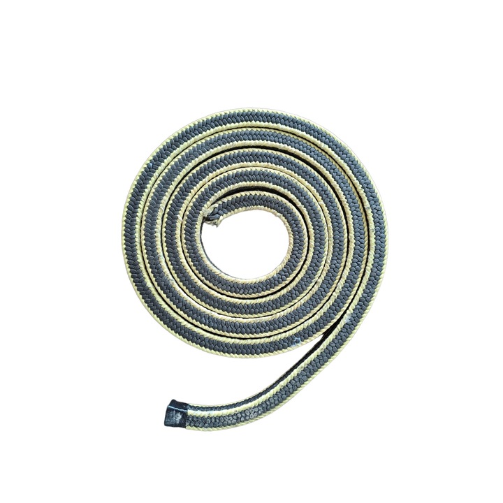 OEM Aramiddal grafitizált teflon tömítőzsinór, 20x20 mm