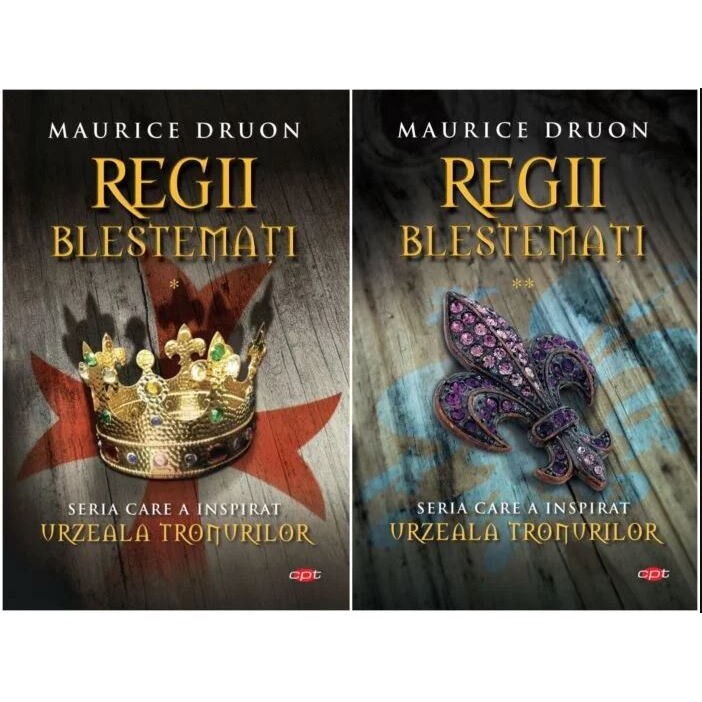 Set Regii blestemati - Maurice Druon, editia 2021