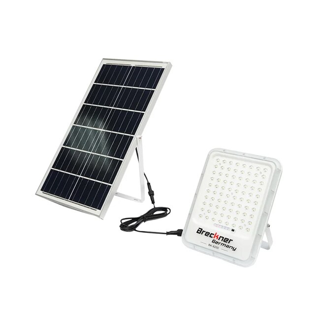 Lampa LED BK87487 cu panou solar 70W, proiector 200W, baterie 3,2V/30Ah