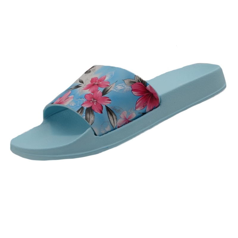 Papuci pentru dama American Club NH23/21A, Albastru 58130