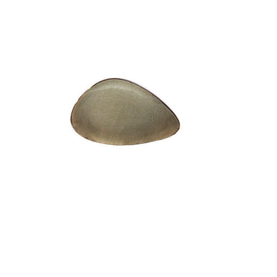 Platou GREY portelan triunghi, Antique, 24 cm, 0156101